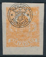 ** Nagyvárad 1919 Hírlapbélyeg Elcsúszott Felülnyomással / Mi 19 II With Shifted Overprint. Signed: Bodor - Sonstige & Ohne Zuordnung