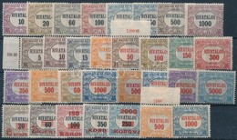 ** 1921 Hivatalos Teljes, 31 érték / Official Complete, 31 Values - Altri & Non Classificati