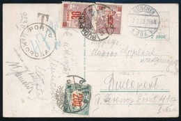 1923 Képeslap 47K Portóval / Postcard With 47K Postage Due - Altri & Non Classificati