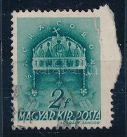 O 1939 Templom I. 2f, ívbehajlás Miatt Részleges Fogazat Hiány / Mi 599 Partly Imperforate - Altri & Non Classificati