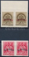 ** 1941 Dél Visszatér Vágott Párok (20.000)) / Mi 655-656 Imperforate Pairs - Altri & Non Classificati