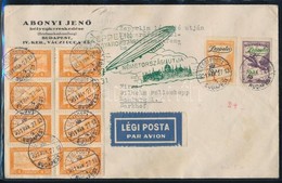 1931 Zeppelin Futott Levél / Zeppelin Cover - Other & Unclassified