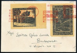 1935 BNV V. FILPROK Futott Alkalmi Levelez?lap 2 Db Levélzáróval - Altri & Non Classificati