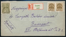 1940 Ajánlott Levél 70f Bérmentesítéssel / Registered Cover 'ÖRSUJFALU' - Altri & Non Classificati