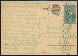 1940 Díjjegyes Levelez?lap Brassóba 'M.KIR.POSTA 363' Kisegít? Bélyegzéssel / PS-card To Brasov With Auxiliary Postmark - Other & Unclassified