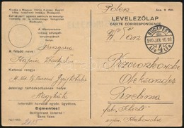 1940 Levelez?lap A Nagykátai Lengyel Táborból A F?kormányzóságba / Postcard From Polish Camp Nagykáta To Generalgouverne - Other & Unclassified