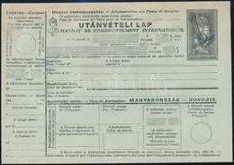 1944 Használatlan Magyar-francia Nyelv? Utánvételi Lap / PS-money Order, Unused - Altri & Non Classificati