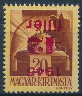 ** 1945 Kisegít? 42f/20f Fordított Felülnyomással (15.000) / Mi 791 With Inverted Overprint - Altri & Non Classificati