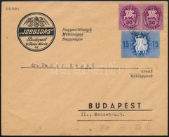 1946 (13. Díjszabás) Budapest Helyi Levél Az El?z? Díjszabás Szerinti Bérmentesítéssel / Local Cover - Other & Unclassified