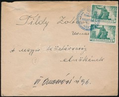 1946 Levél 4 X 500P Újjáépítés Bélyeggel, Tildy Zoltán Köztársasági Elnöknek A Magyar Nemzetgy?lés Jegyz?jét?l / Cover W - Altri & Non Classificati