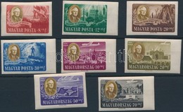 ** 1947 Roosevelt Vágott Sor (35.000) / Mi 985-992 Imperforate Set - Sonstige & Ohne Zuordnung