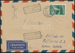1948 Légi Levél Ausztráliába / Airmail Cover To Australia - Altri & Non Classificati