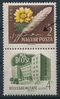 ** 1960 Bélyegbemutató, Fehér Folt A Szalag Felett / Mi 1677 With Plate Variety - Andere & Zonder Classificatie