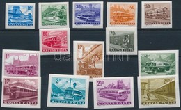 ** 1963 Közlekedés (I.) Vágott Sor (15.000) / Mi 1924-1937 Imperforate Set - Sonstige & Ohne Zuordnung