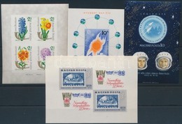 ** 1963-1965 4 Klf Vágott Blokk (21.000) / 4 Different Imperforate Blocks - Other & Unclassified