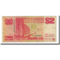Billet, Singapour, 2 Dollars, Undated (1990), KM:27, TB - Singapore