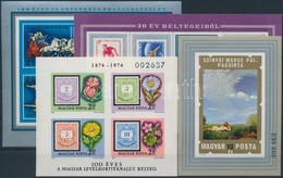 ** 1974-1975 4 Klf Vágott Blokk (25.000) / 4 Different Imperforate Blocks - Other & Unclassified