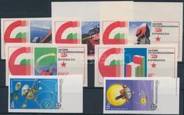 ** 1975 Felszabadulás + 1991 Europa CEPT Vágott Sorok (10.500) / Mi 3026-3030 + 4133-4134 Imperforated Sets - Altri & Non Classificati