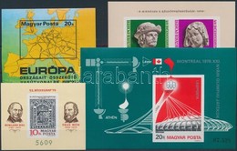 ** 1976, 1979 4 Klf Vágott Blokk (22.500) / 4 Different Imperforate Blocks - Altri & Non Classificati