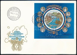 1985 Kulturális Fórum Blokk FDC-n, 'A Magyar Posta Ajándéka' / Mi Block 180 On FDC, Present Of The Post - Altri & Non Classificati