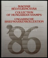 ** 1986 Magyar Bélyegkincstár évkönyv Feketenyomattal / Yearbook With Blackprint - Altri & Non Classificati