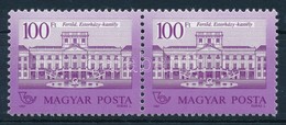 ** 1987 Kastélyok 100 Ft Pár, 1C Típus (30.000) / Mi 3904 Pair - Altri & Non Classificati