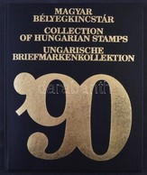 ** 1990 Magyar Bélyegkincstár Benne Hologramos Blokk Piros Sorszámmal  (60.000) / Year Book Including Mi Block 218 With  - Other & Unclassified