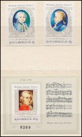 ** 1991 Bélyegnap (64.) - Festmények (XXIII.) Vágott Sor + Vágott Blokk (19.000) / Mi 4158-4159 Imperforate Set + Mi Blo - Altri & Non Classificati