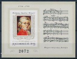 ** 1991 Bélyegnap (64.) Vágott Blokk (12.000) / Mi Bl 216 Imperforate Block - Altri & Non Classificati