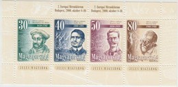 ** 2000 Jeles Magyarok (I) Blokk ívszéli Felirattal 20 Db (64.000) / 20 X Mi Block 253 With Text On The Margin - Other & Unclassified