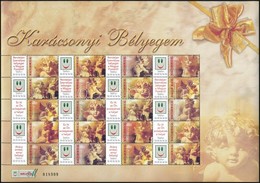 ** 2004 Karácsony 3 Klf Teljes ív, Sorszámozott (30.000) / 3 Different Complete Sheets With Numbers - Other & Unclassified