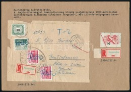 1958 Portóbélyeg Helyettesítés. A Hajdú-Bihar Megyei Szentpéterszeg Község Postahivatala 1958 Márciusában Portóbélyegek  - Other & Unclassified