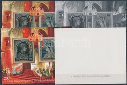 ** 1996/25 Koronázás Emlékív Garnitúra Azonos Sorszámmal (30.000) / Souvenir Sheet Set, 4 Varieties - Altri & Non Classificati