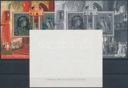 ** 2002/46 Habsburg Ottó 90 éves 3 Db-os Emlékív Garnitúra Azonos Sorszámmal (18.000) / Souvenir Sheet Collection With 3 - Andere & Zonder Classificatie