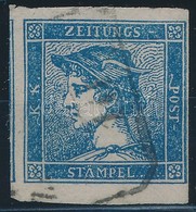O 1851 Hírlapbélyeg / Newspaper Stamp, Certificate: Ferchenbauer - Altri & Non Classificati