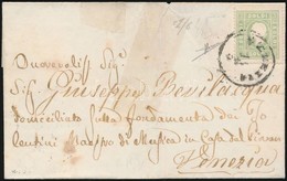 1859 Helyi Levél 3 Soldi Bérmentesítéssel / Local Cover With 3 Soldi Franking 'VENEZIA' - Sonstige & Ohne Zuordnung