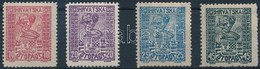 * 1918 Horvát Kiadású Forgalmi Sor Mi 51-54 - Other & Unclassified