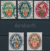 O 1929 Mi 430-434 - Altri & Non Classificati