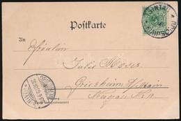 Kiautschoui 1899 Képeslap  / Postcard To Germany - Other & Unclassified