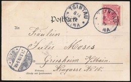 Kiautschoui 1899 Képeslap  / Postcard To Germany - Altri & Non Classificati