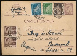 1947 Inflációs Levél 17.000 Lei Bérmentesítéssel / Inflation Cover With 17.000 Lei Franking - Other & Unclassified