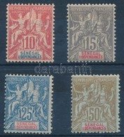 * 1900 Forgalmi Sor 4 értéke Mi 22-25 - Other & Unclassified