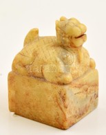 Kínai Pecsétnyomó. Tekn?st ábrázoló Faragott K? / Chinese Seal Maker Turtle  4x6,5 Cm - Sonstige & Ohne Zuordnung