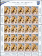 2016 Székely Autonómia Levélzáró Bélyeg Teljes ív / Sekler Autonomy Poster Stamp In Complete Sheet - Zonder Classificatie