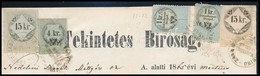 1865 Március. Bírói Végrehajtás Elrendeleésének Kérelme. 4 Oldalas Teljes Okmány, Rajta 1863 4kr (MBK 81a) (280 000) + 1 - Unclassified