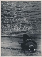 Cca 1931 Kinszki Imre (1901-1945): Szieszta, Pecséttel Jelzett Vintage Fotóm?vészeti Alkotás, 18x13 Cm - Sonstige & Ohne Zuordnung
