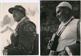 Cca 1935 Dr. Csörge? Tibor (1896-1968) Budapesti Fotóm?vészr?l Készült 2 Db Jelzés Nélküli Portré, 18x13 Cm és 17x12 Cm - Other & Unclassified