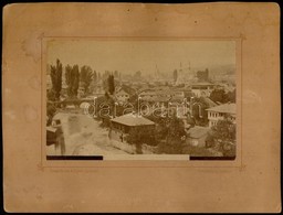 1888 Szarajevó Nagyméret? Keményhátú Fotója / Large Photo Of Sarajevo  Cartboard Size 32x26 Cm - Altri & Non Classificati