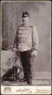 Cca 1900-1910 Báró Wilhelm Von Klobu?ar (1843-1924) Lovassági Tábornok, Keményhátú Fotó, Uher Ödön, Bp., 20x11 Cm./

Cca - Altri & Non Classificati