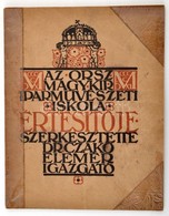 1911 Az Országos Magyar Királyi Iparm?vészeti Iskola 1910-1911. évi értesít?je. Szerk.: Czakó Elemér. Bp., Pátria, 24 P. - Non Classificati